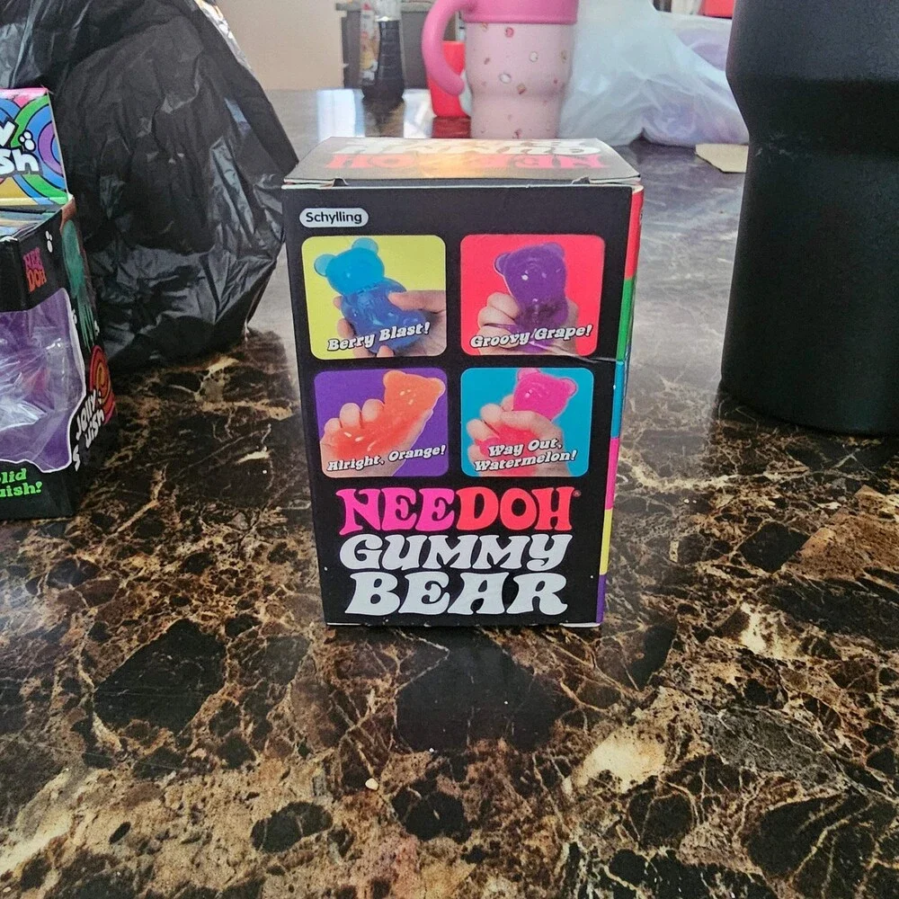 NeeDoh Gummy Bear – Alright, Orange